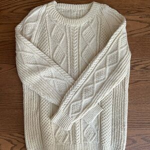 Handmade Cable Knit Sweater